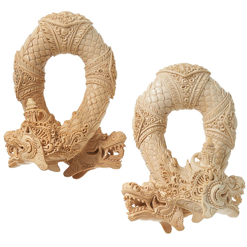 Fossilized Mammoth Dragon Weights